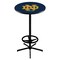 Holland Bar Stool Co 42" Black Notre Dame (ND) Pub Table L216B4228ND-ND - alternate 1